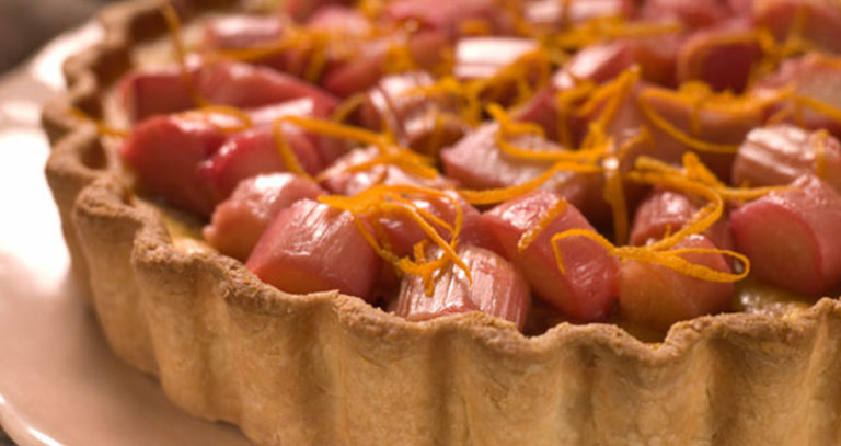 Rhubarb & Orange Tart Recipe | Ready-Made Pastry | Jus-Rol